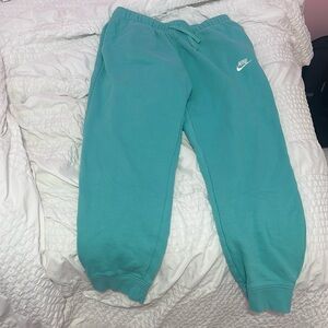 Teal Nike sweats